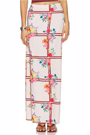 La Porte Juliet Skirt in - Blush,Pink. Size L (also in M, S, XS).