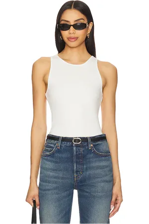 By Malene Birger Amani Tank Top in - White. Size L (also in M, S, XL, XS).