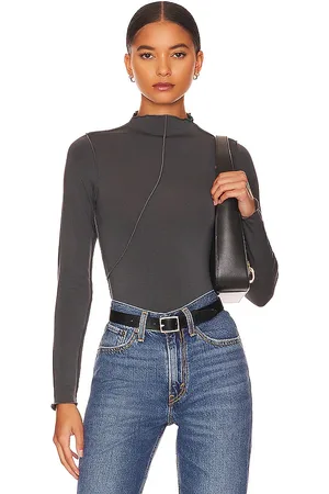 The Line By K Zane Top in - Charcoal. Size S (also in XS).
