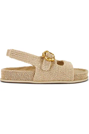 Cult Gaia Brielle Sandal in - Beige. Size 38 (also in 39, 40).