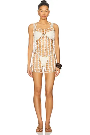 House of Harlow X REVOLVE Neeka Beaded Mini Dress in - . Size M/L (also in XS/S).