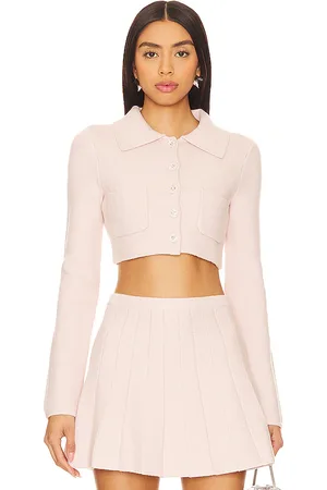 MAJORELLE Solveig Cardigan in - Rose. Size S (also in L).