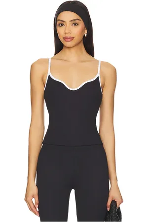 Nylora Erica Tank Top in - Black. Size L (also in M, S, XS).