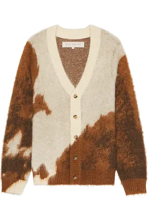 One Of These Days Horse Knit Cardigan in - . Size L (also in M, S, XL/1X).