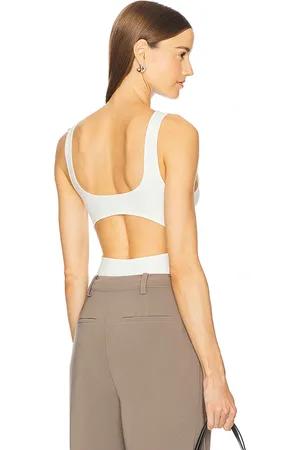 St Agni Rib Bateau Cut Out Top in - . Size L (also in M, S).