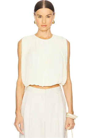 ALEXIS Dorett Top in - Cream. Size L (also in M, S, XS).
