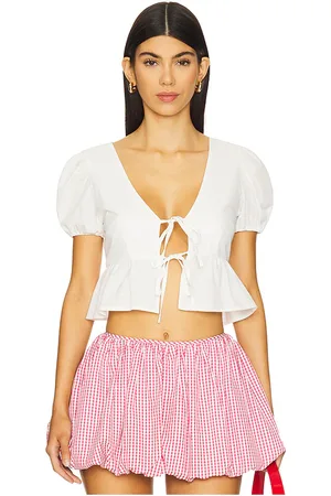 MORE TO COME Shiloh Puff Sleeve Top in - . Size L (also in M, S, XL, XS, XXS).