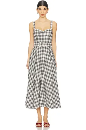 Cara Cara Calypso Dress in - Black. Size 10 (also in 12, 4, 6, 8).