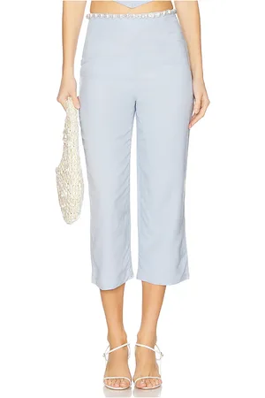 La Porte Jane Pearl Capri in - Baby Blue. Size L (also in M, S, XL, XS).