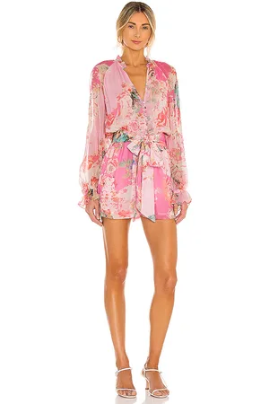 HEMANT AND NANDITA X REVOLVE Sage Romper in - . Size L (also in M).