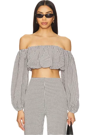 STONE_COLD_FOX X REVOLVE Liz Top in - Black. Size L (also in M, S, XL).