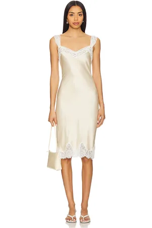 Tularosa Camille Dress in - Cream. Size L (also in M).