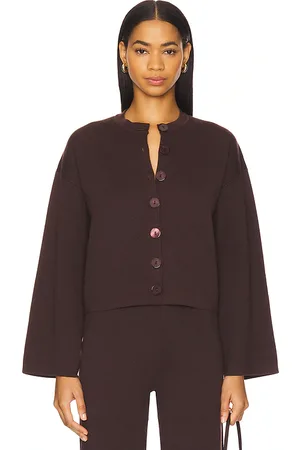 SNDYS Daphne Cardigan in - Brown. Size L (also in M, S, XL, XS, XXL).