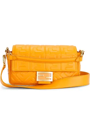 SIEDRES Fendi Zucca Embossed Baguette NM Shoulder Bag in - . Size all.