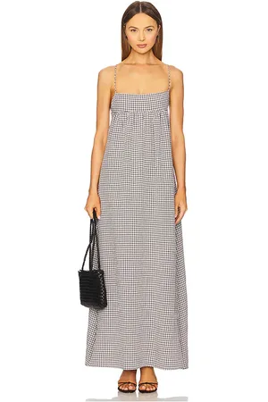 STONE_COLD_FOX X REVOLVE Liz Maxi Dress in - Black,White. Size L (also in M, S, XL, XS).