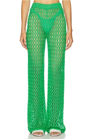 MORE TO COME Rue Pant in - Green. Size L (also in M, S, XS).