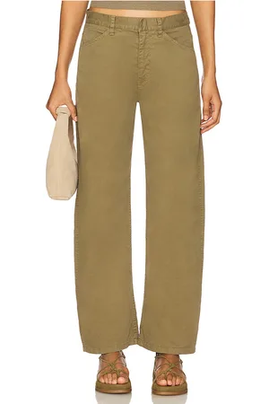 NILI LOTAN Tribeca Pant in - Olive. Size 0 (also in 2, 4, 6, 8).