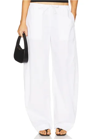 EAVES Lana Barrel Leg Pant in - . Size L (also in M, S, XL, XS).