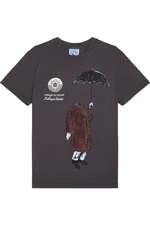 KIDSUPER STUDIOS Cirque Du Soleil No Head Tee in - Black. Size L (also in M, S, XL).