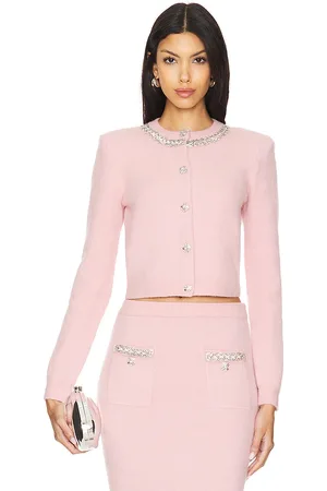 Self-Portrait Embellished Cardigan in - . Size L (also in S).