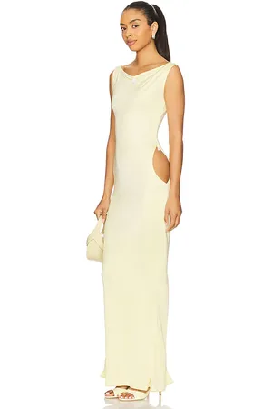 BUCI Heron Dress in - Lemon. Size L (also in M).