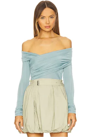 Paris Georgia Otto Bodysuit in - Blue. Size L (also in M, S).