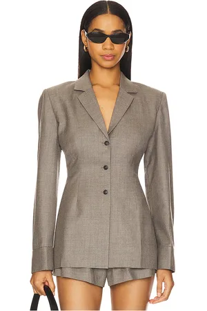 EAVES Auri Overshirt in - Grey. Size L (also in M, S, XL, XS, XXS).