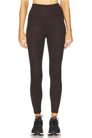 STRUT-THIS The Scarlett 7/8 Legging in - Brown. Size L (also in M, S, XL, XS).