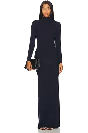 SER.O.YA Melonie Knit Maxi Dress in - Navy. Size L (also in S).