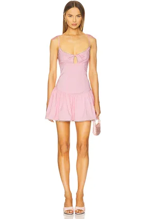 MORE TO COME Atiana Mini Dress in - Rose. Size L (also in M, S, XL, XS, XXS).