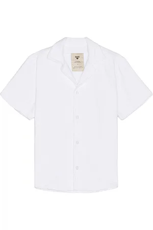Oas Cuba Terry Shirt in - Cream. Size L (also in M, S, XL/1X).