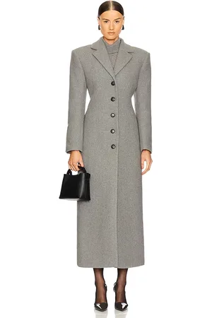 EAVES Yaron Manteco Wool Coat in - Grey. Size XS (also in XXS).