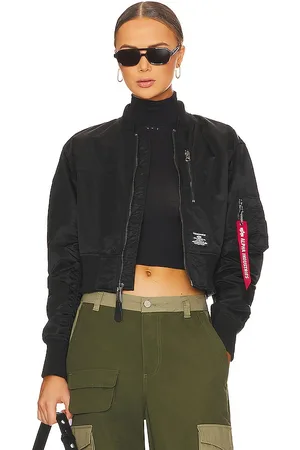 Alpha Industries L-2B Cropped Flight Jacket in - . Size L (also in XS).