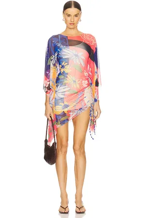 Agua Bendita X REVOLVE Angelina Dress in - Coral. Size L (also in M, S, XS).