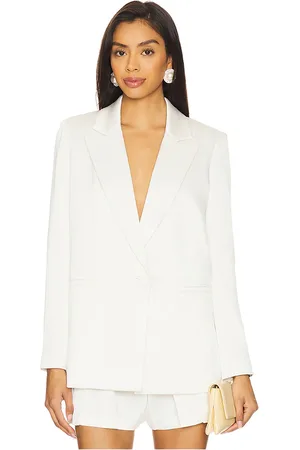 ALICE+OLIVIA Denny Blazer in - White. Size 10 (also in 12, 2, 4, 6, 8).