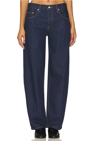 RE/DONE Wide Taper in - Denim-Dark. Size 27 (also in 32).