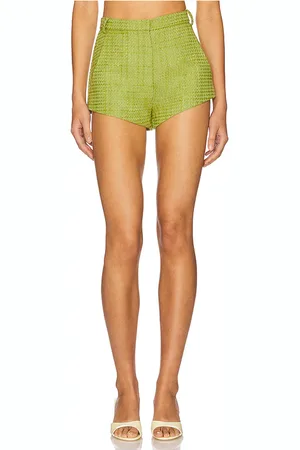 Amanda Uprichard X REVOLVE Kelso Shorts in - Green. Size L (also in M, S, XL, XS).