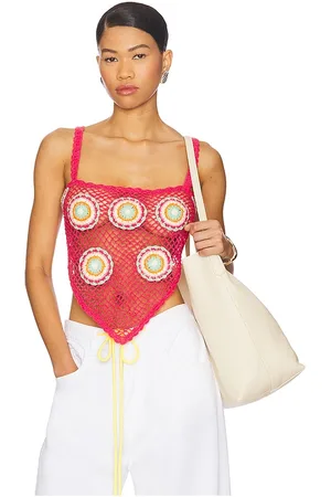 Agua Bendita X REVOLVE Melissa Maxi Scarf in - Pink. Size L (also in M, S).