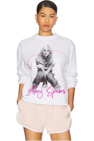Philcos Britney Spears Heart Sweatshirt in - . Size L (also in M, S, XL/1X).