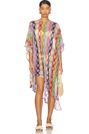 Missoni Long Cover Up in - Blue,Red. Size L (also in M, S, XS).