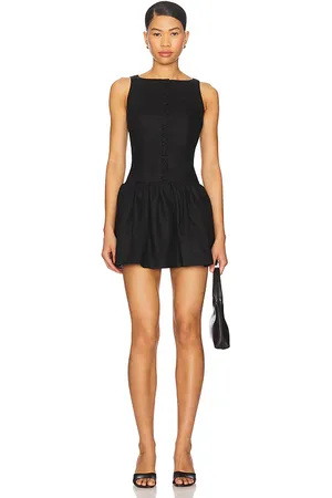 FAITHFULL THE BRAND Blair Mini Dress in - . Size L (also in M, S, XL, XS).