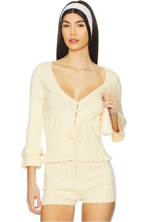 DANIELLE GUIZIO Mathilde Top in - . Size L (also in M, S, XL, XS).