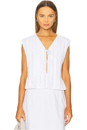 LnA Kala Eyelet Top in - . Size L (also in M, S, XL, XS).