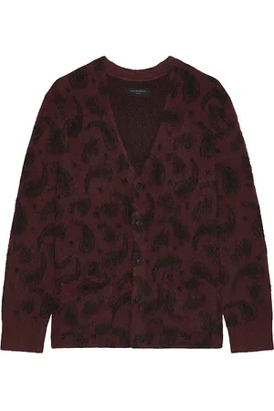 AllSaints Bancat Cardigan in - Red. Size L (also in M).