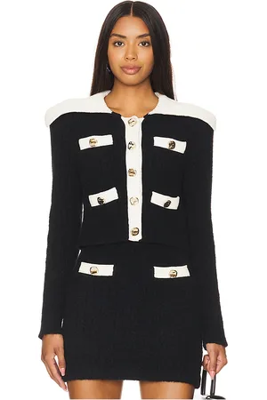 Self-Portrait Cashmere Blend Cardigan in - . Size S (also in XS).