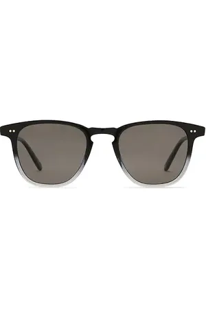 GARRETT LEIGHT Brooks Sun in Graphite Fade & Semi-flat Pure Grey Polar - Black. Size all.