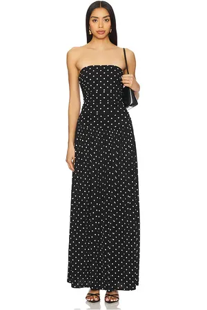 MORE TO COME Paraisa Maxi Dress in - Black. Size L (also in M, S, XL, XS, XXS).