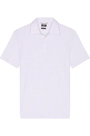 Faherty Short Sleeve Movement Pique Polo in - Pink. Size S (also in ).