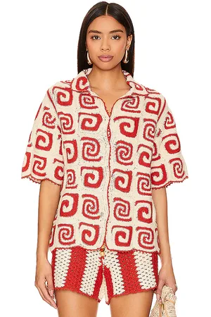Rhode Hugo Shirt in - Red. Size M (also in S).