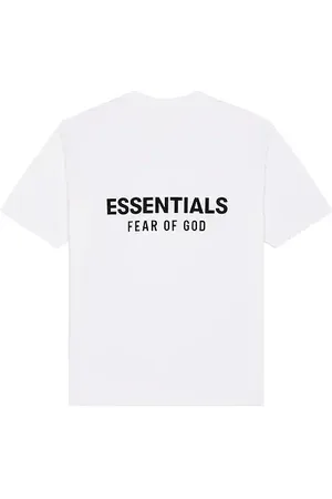 FEAR OF GOD Classic Fit T-Shirt in - White. Size L (also in M, S, XL, XXL).